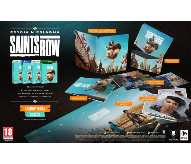 Saints Row Edycja Nieslawna PS4 - 677800 - zdjęcie 2